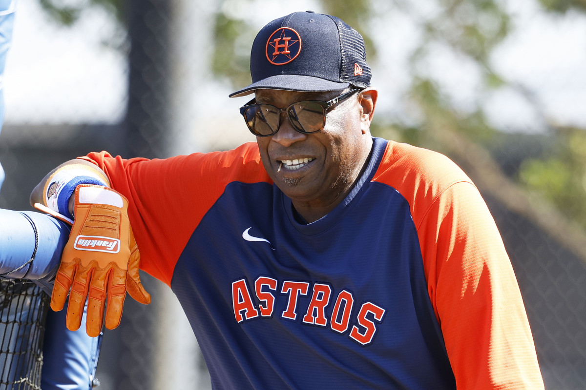 Houston Astros manager Dusty Baker